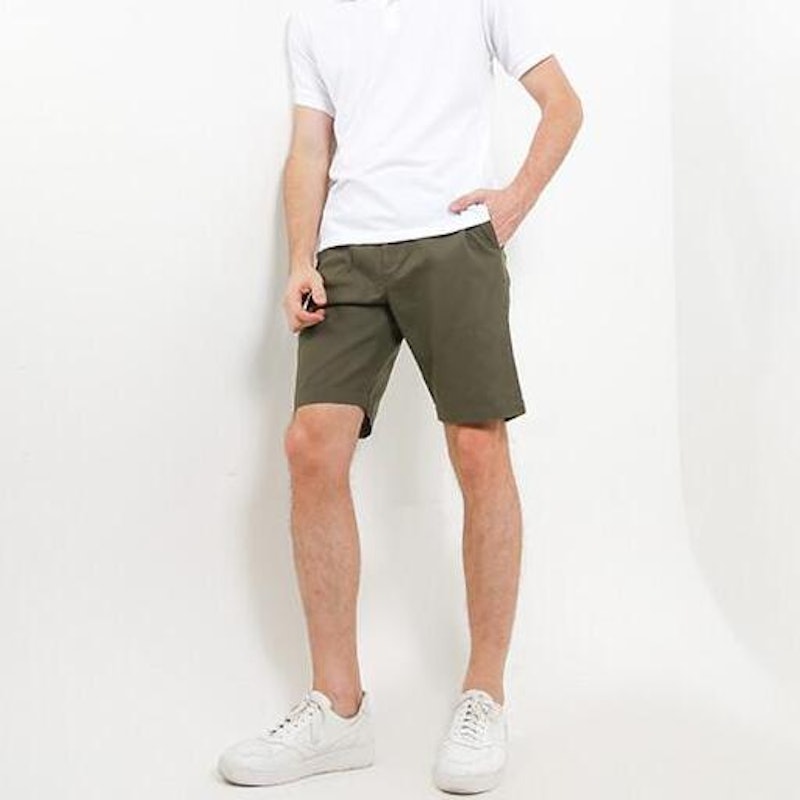 Hush Puppies Celana Pendek Pria Tommato Dark Olive 2