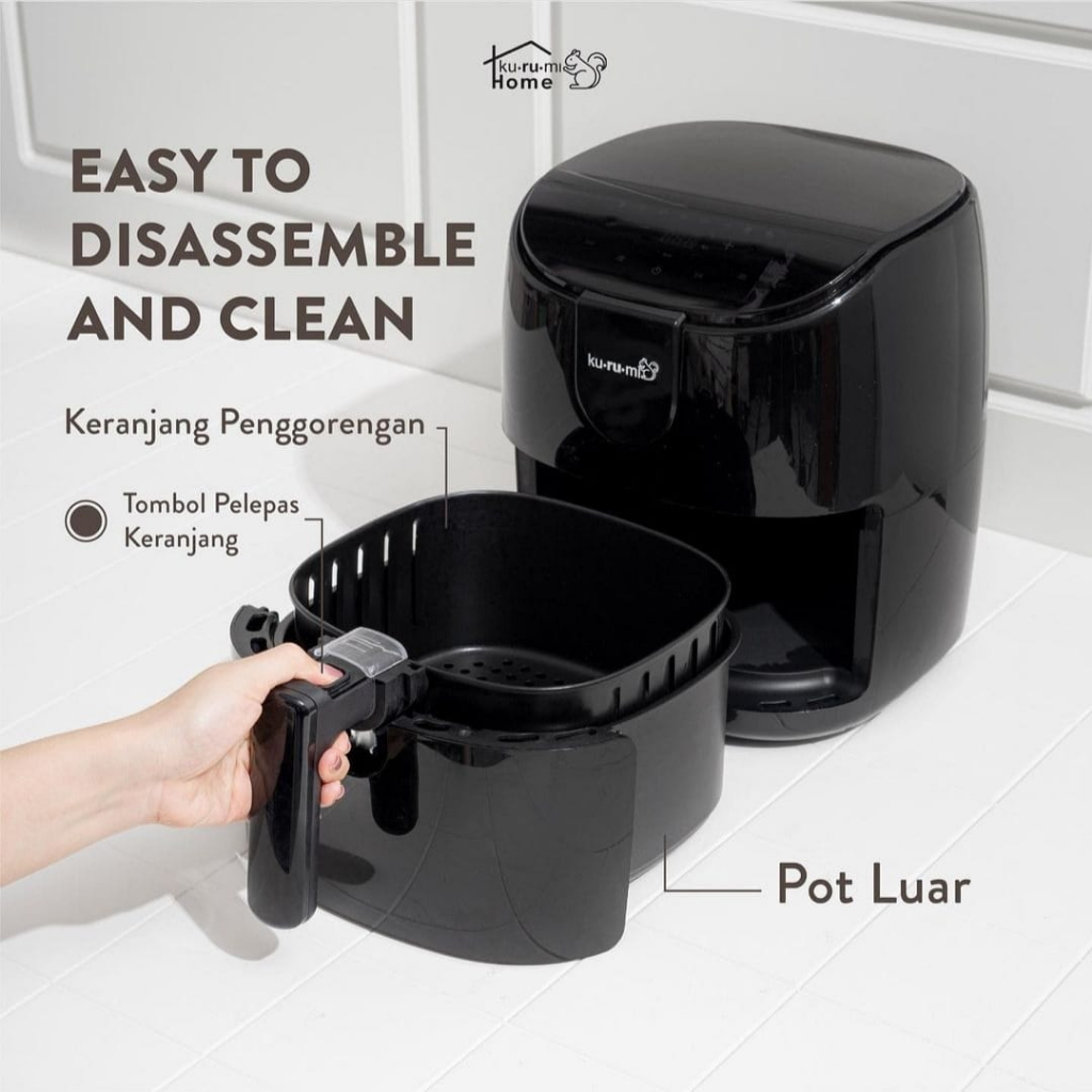 Kurumi Home Low Watt Air Fryer 3