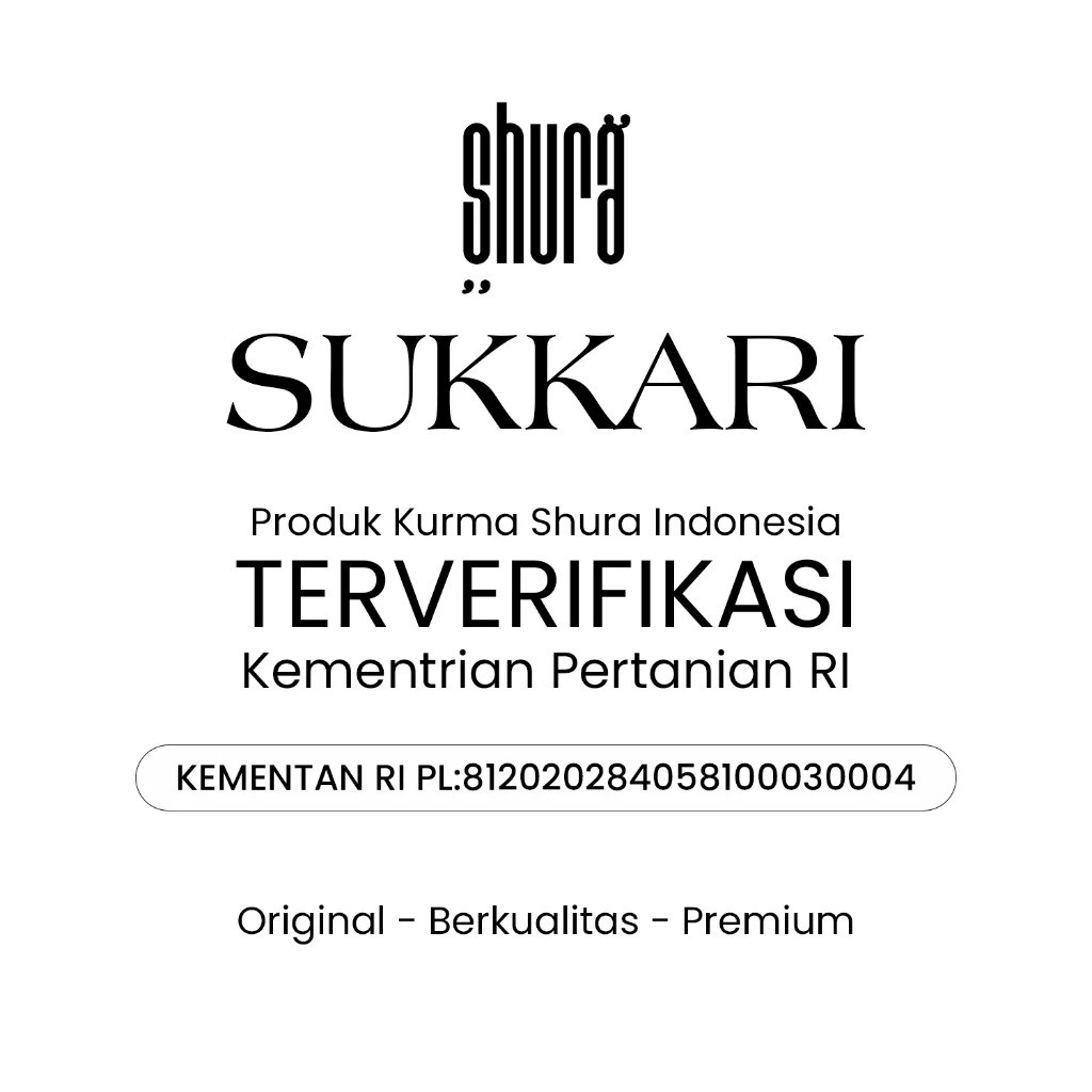 Shura Kurma Sukkari 150 gr