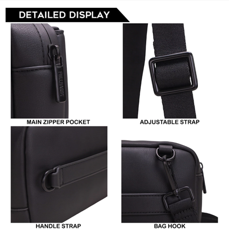 Fullhardy Tas Genggam Pouch Kulit 3