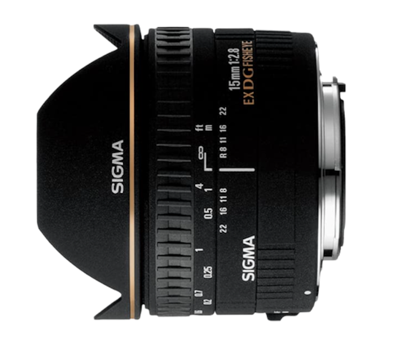 15mm F2.8 EX DG DIAGONAL FISHEYE Canon EF Mount 1