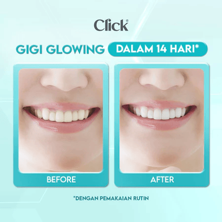 Kino Indonesia Click Natural Toothpaste Whitening + Fresh Breath 