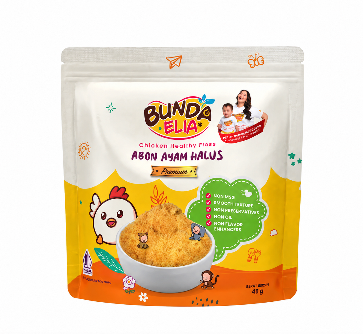 Bumbu Bunda Elia Abon Ayam Halus 1