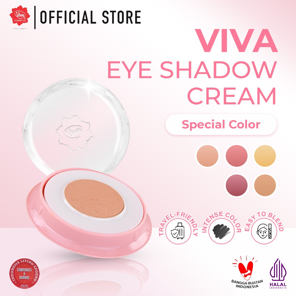 Viva Eye Shadow Cream Special Color Gold