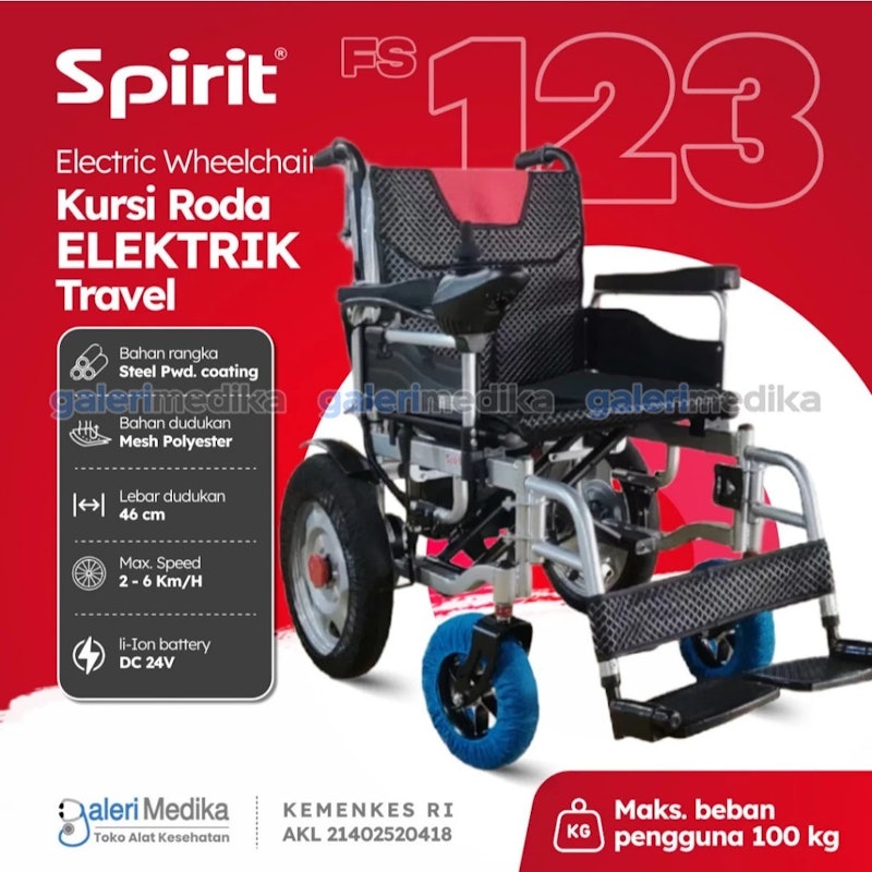 SPIRIT Kursi Roda Elektrik 5