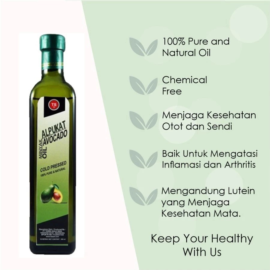 TSBali Avocado Oil Refined Cold Pressed