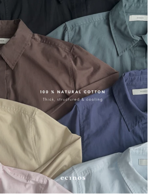 Ecinos Fashionindo Ecinos 100% Cotton Oversized Shirt