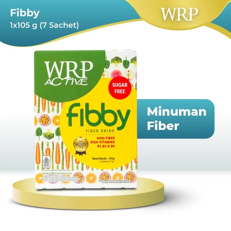 Wajah Rejuvenasi Perempuan Indonesia WRP Active Fibby Fiber Drink