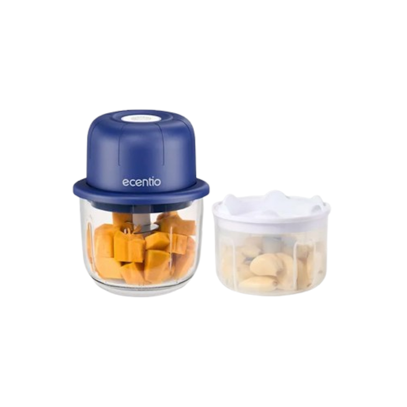 ecentio Chopper Mini Kaca 2in1 1