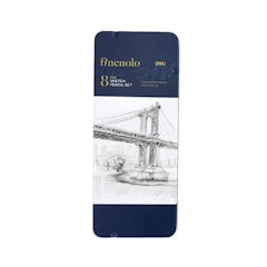 Deli 8 Pcs Sketch Pencil Set