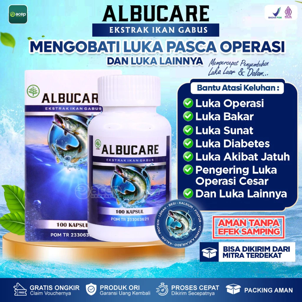 Sami Mandjoer Albucare (Ekstrak Ikan Gabus)