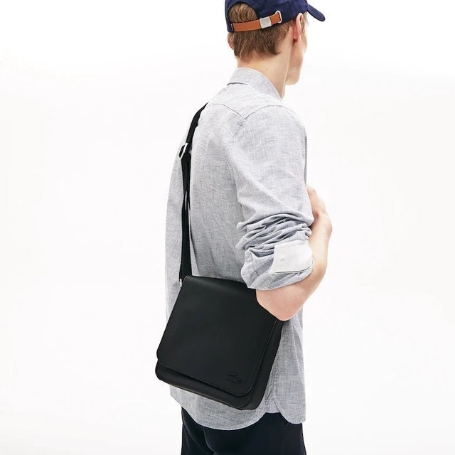 Men's Classic Petit Piqué Flap Bag 5
