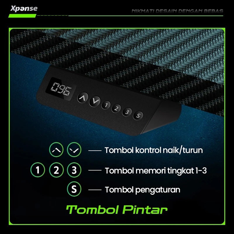 Xpanse Meja Gaming 2