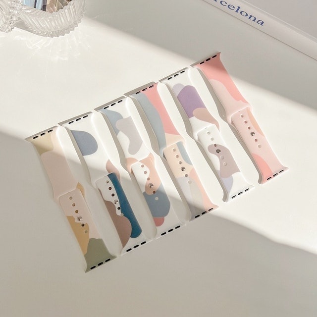 Morandi Silicon Watch Strap For Apple Watch