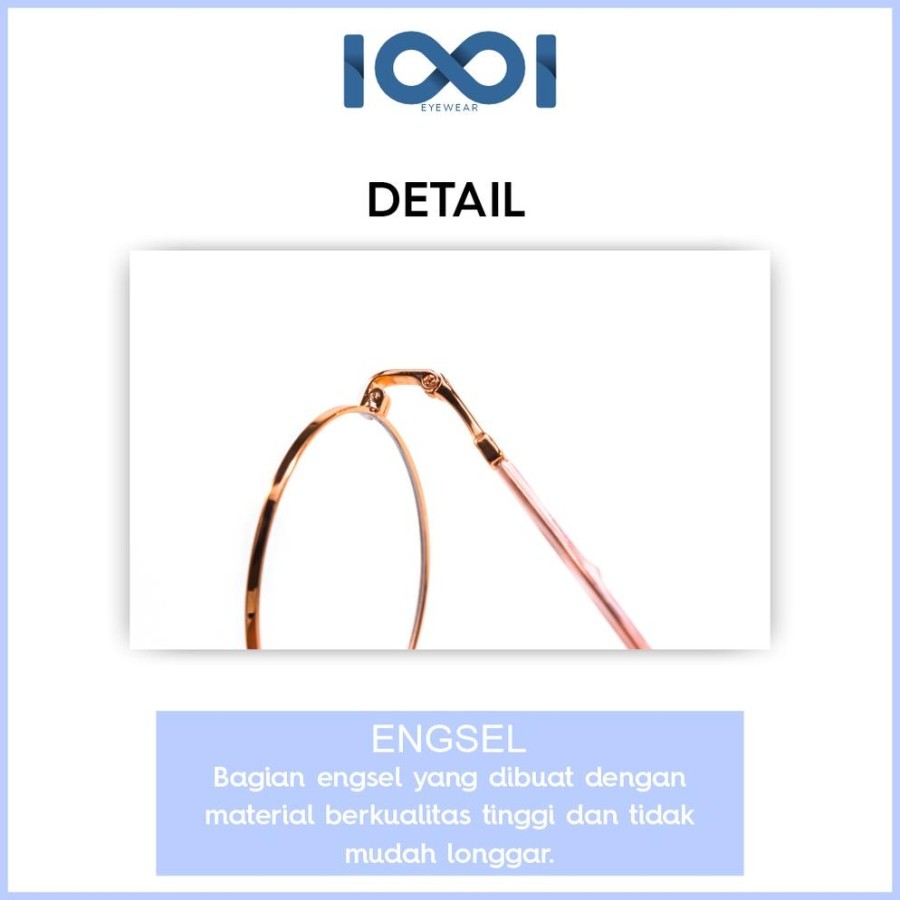 IOOI EYEWEAR Kacamata Bulat  2