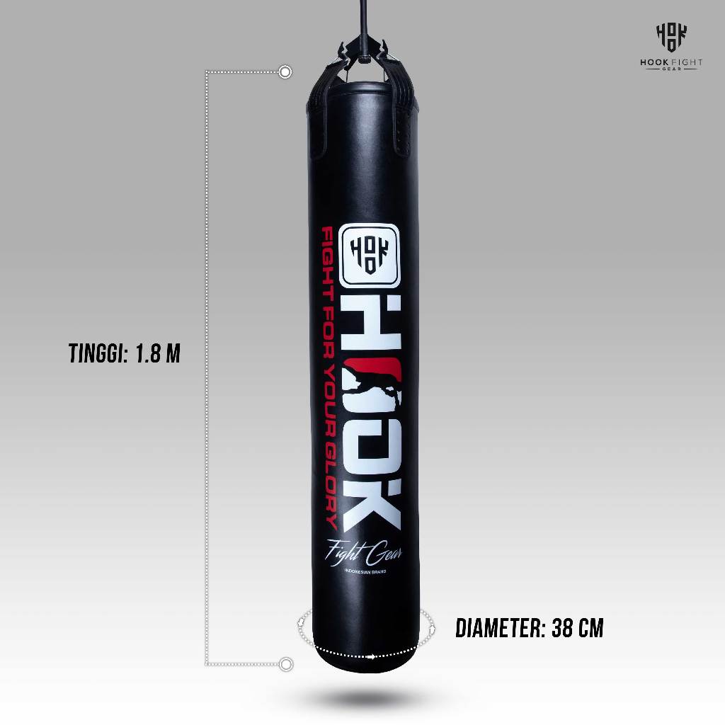 Hook Fight Gear Hook Strive Banana Heavy Bag