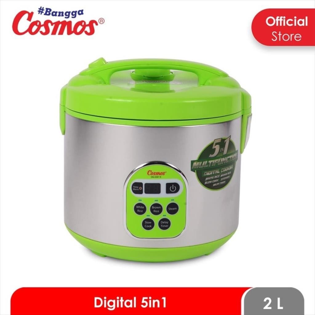 Star Cosmos  Cosmos Digital Rice Cooker 5in1 Multifunction 2L  CRJ-2301-D