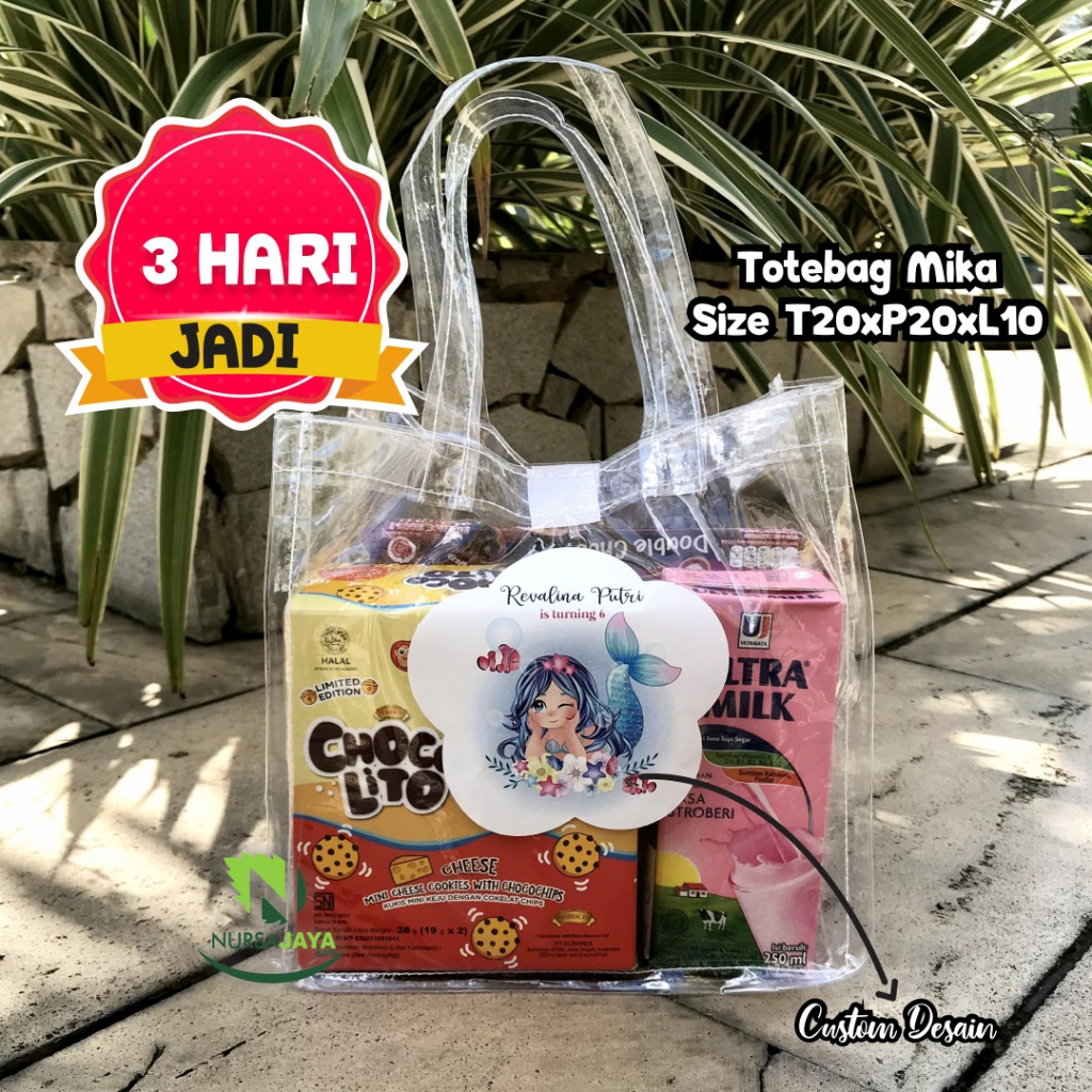 Totebag Mika Transparan 2