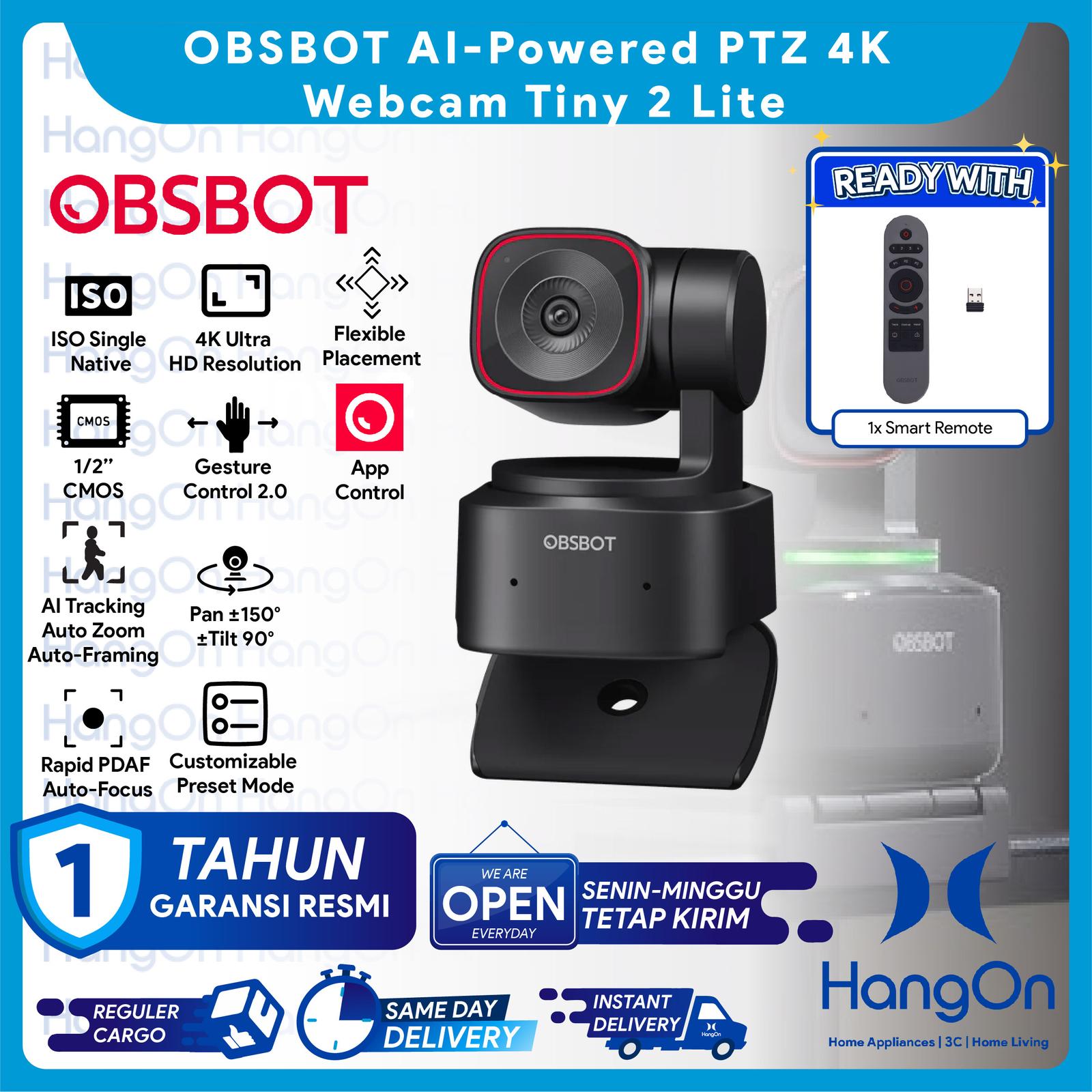 Nusantara Tridaya Inovasi OBSBOT Tiny 2 Lite