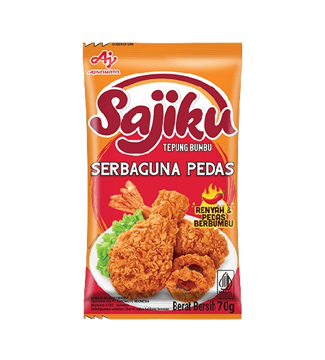 Sajiku® ｜ Tepung Bumbu Serbaguna Pedas