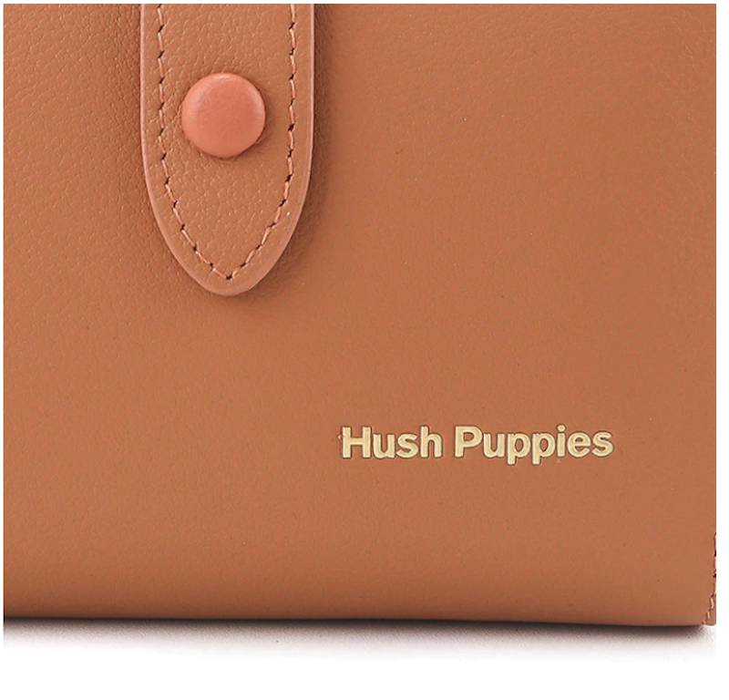 Hush Puppies Ariyah Bi Fold Wlt Rfid Peach 3