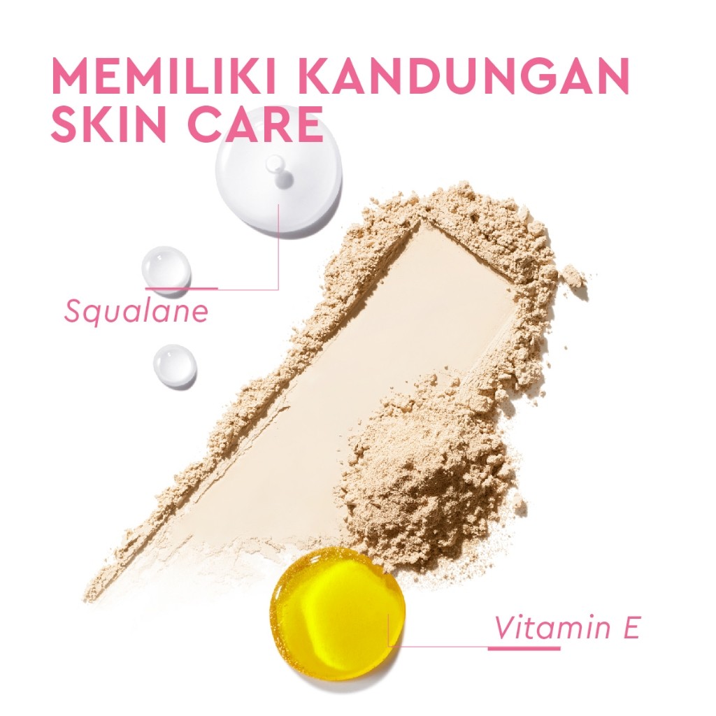 Suntone Wisdom Indonesia Glad2Glow Perfect Blurring Powder Foundation 02 Praline