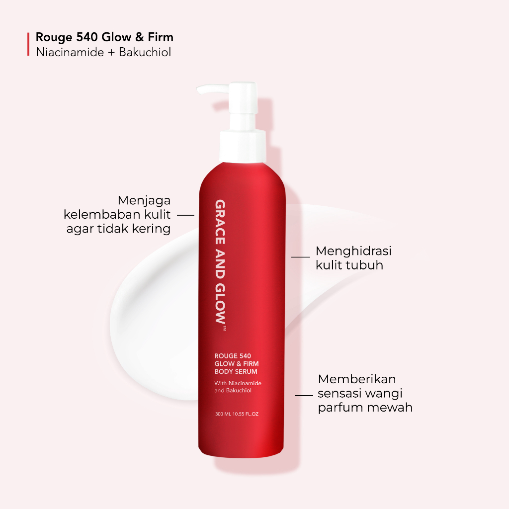  Grace and Glow Rouge 540 Glow & Firm Hand and Body Lotion 