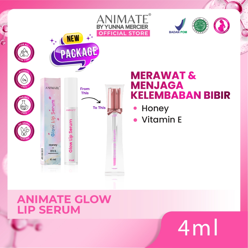 Pesona Estetika Internasional Animate Glow Lip Serum