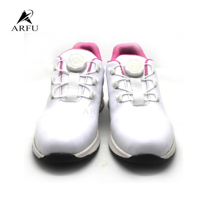 Arfu Sepatu Golf Wanita Tali Putar