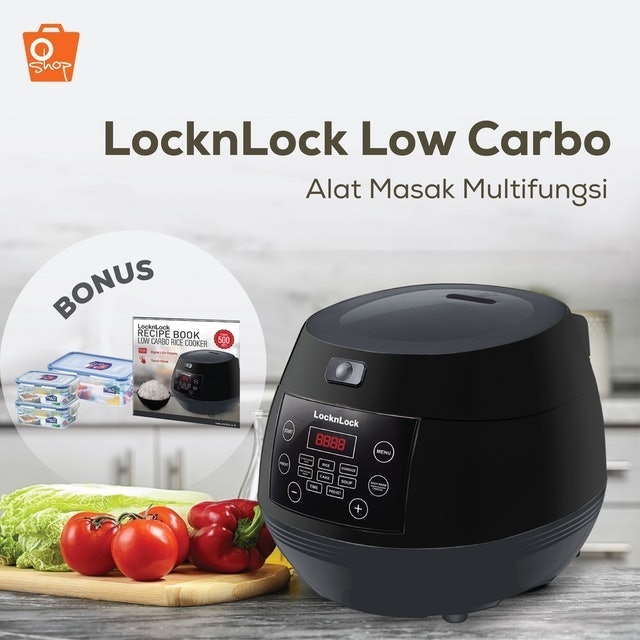 LocknLock Small Low Carbo Rice Cooker