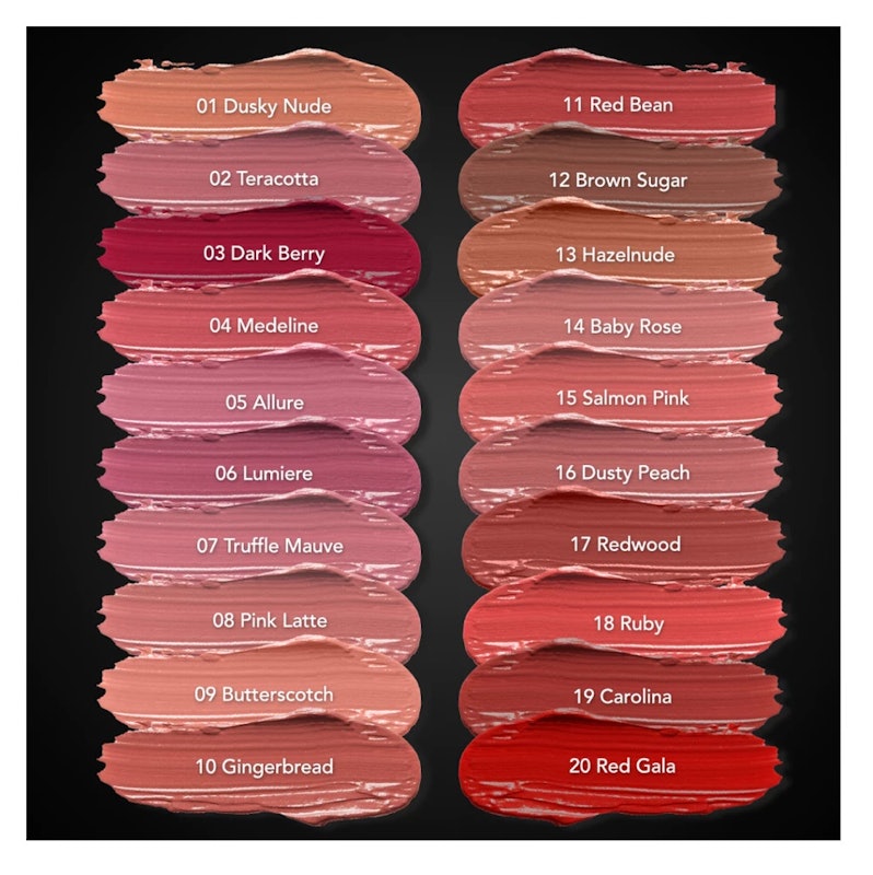 Urban Lip Cream Matte 20 Red Gala 4