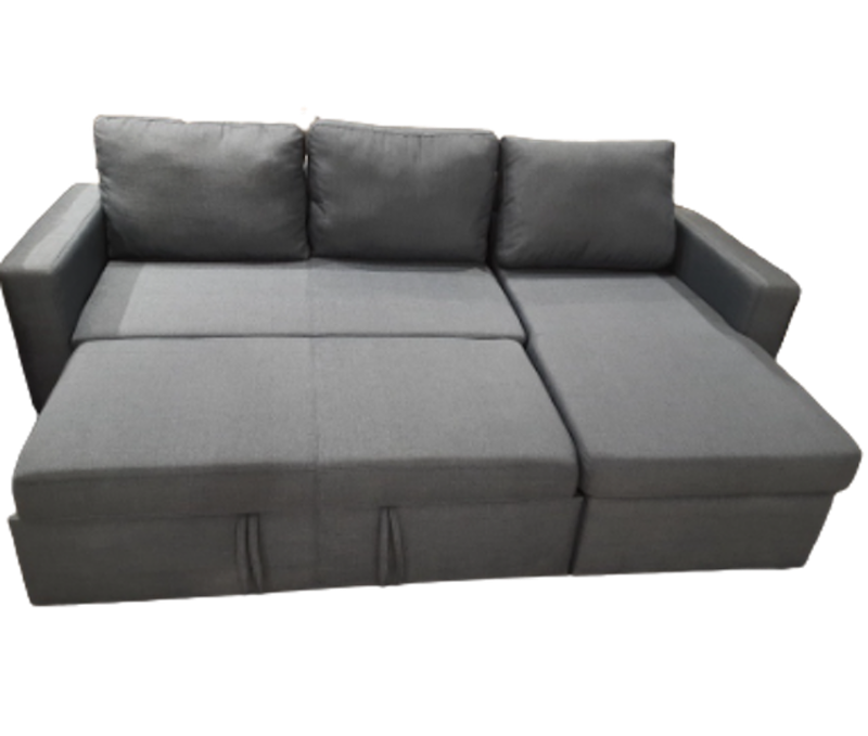 Sofa L Shape Fabric Lathan 2