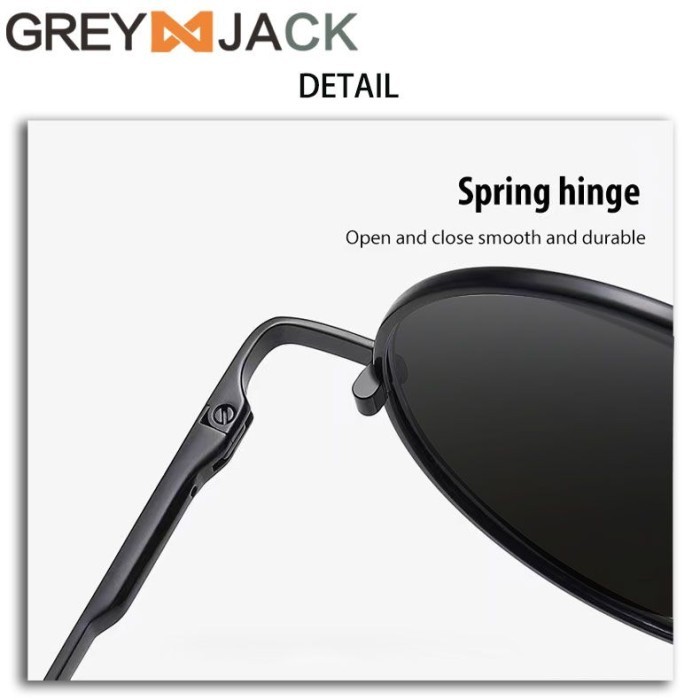 Grey Jack Sunglasses Polarized Foldable  2