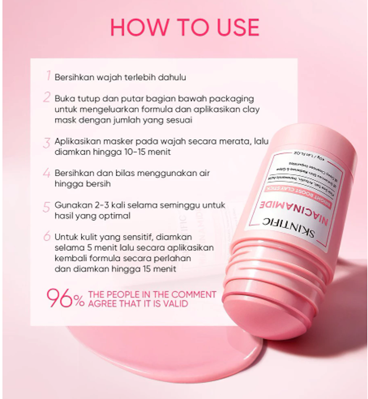 Niacinamide Bright Boost Clay Stick 4