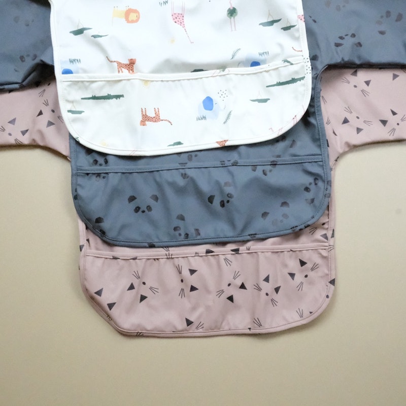 Waterproof Long Sleeve Baby Bib 2