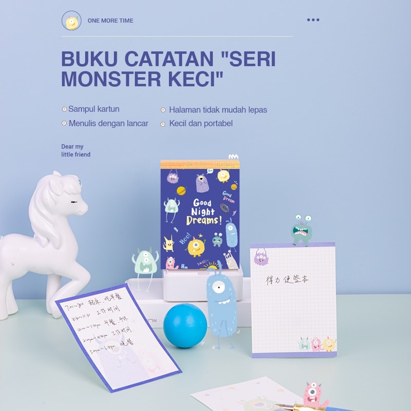 Buku Memo 100 Lembar Sampul PET 2