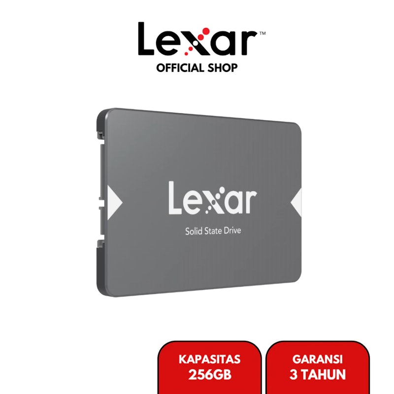 Lexar® NS100 2.5” SATA III (6Gb/s) SSD 256GB 5
