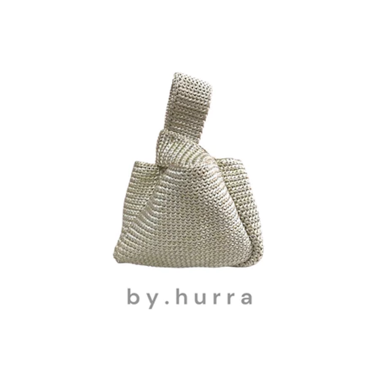 BY HURRA Hana Knot Bag Monochrome Series 2