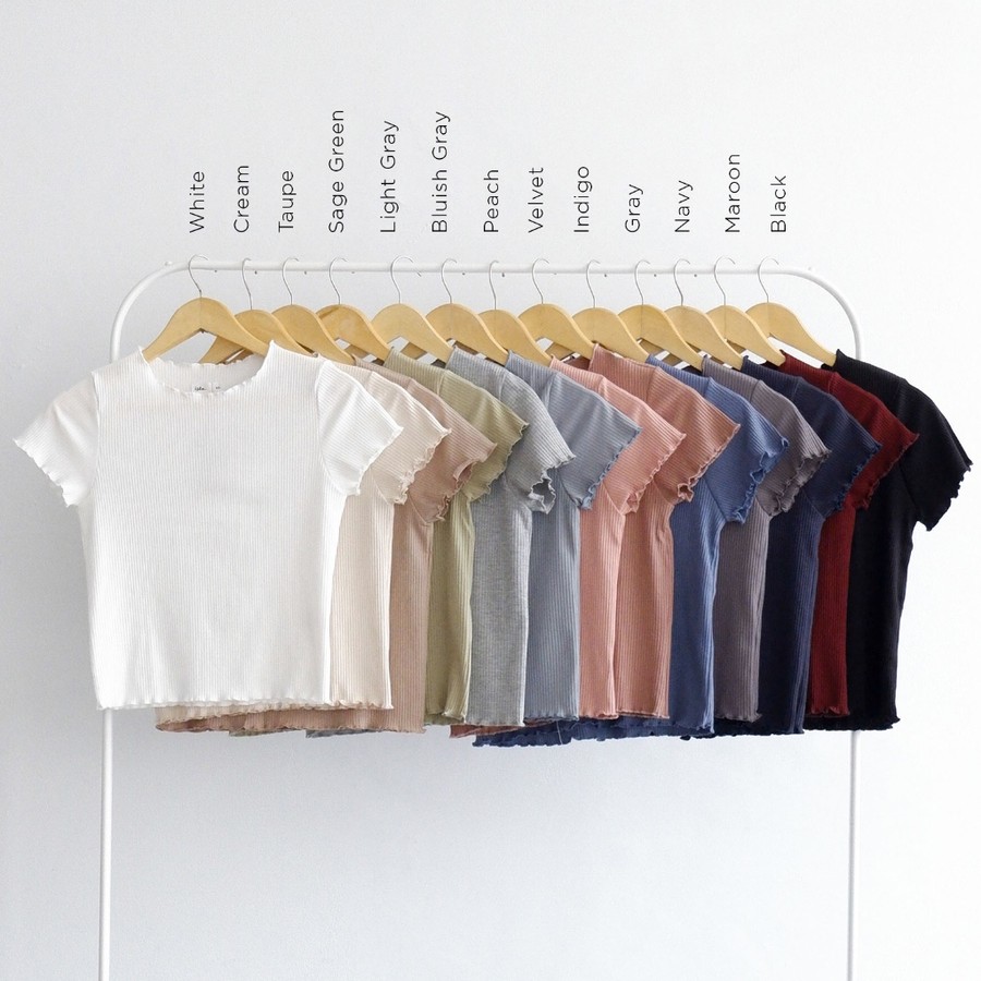  ISLA Camila Top Rib Knit Premium