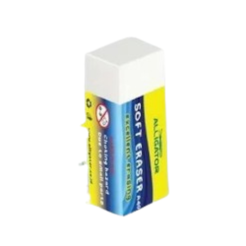 Alligator Soft Eraser 1