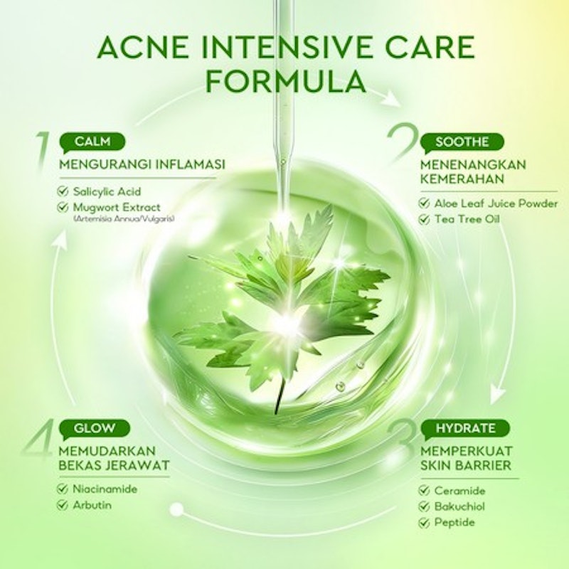 ACNAWAY Mugwort Gel Mask 4
