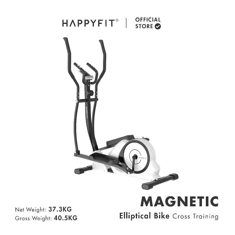 HAPPYFIT Magnetic Elliptical Bike Cross Training 4