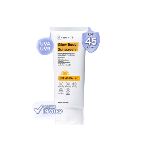ISWHITE Glow Body Sunscreen SPF 45 PA+++ 1