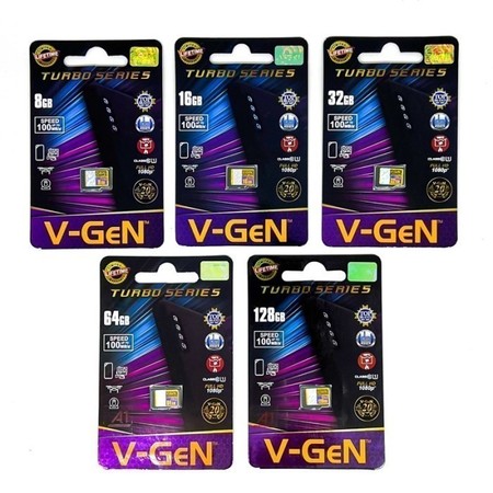 V-GeN V-GeN SD Card Turbo Series 128GB