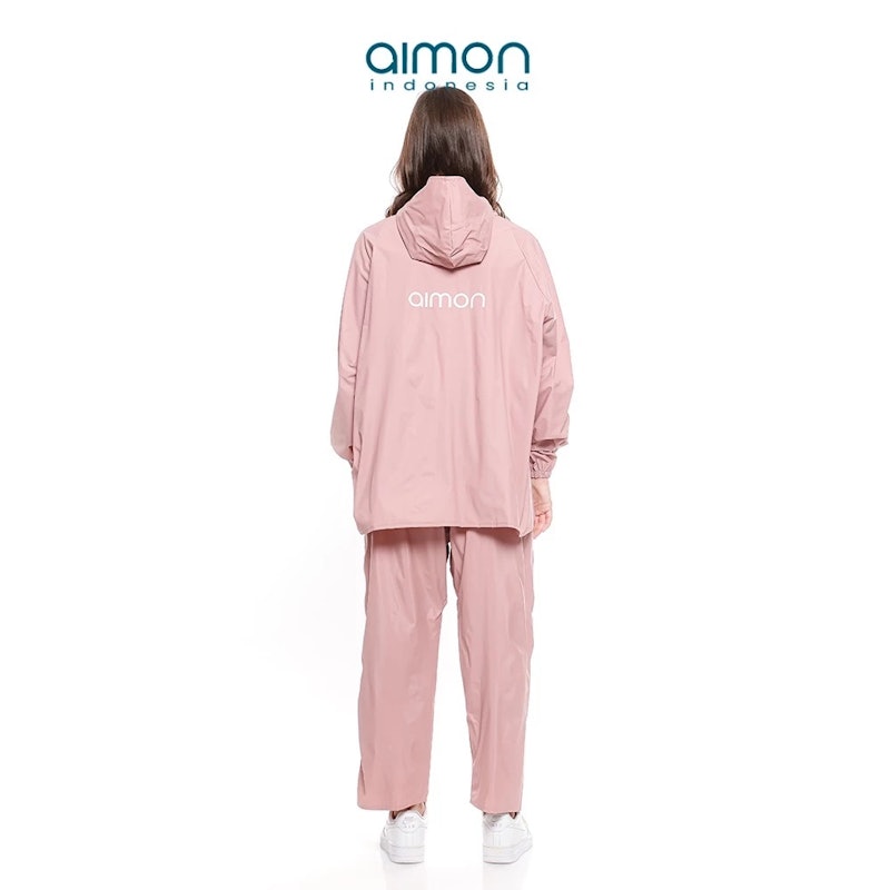Aimon Jas Hujan Setelan Jaket Celana Original