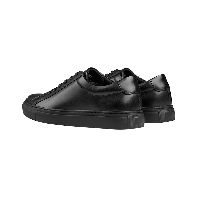 Prabu Cipta Black Sepatu Kulit Sneakers Pria 3