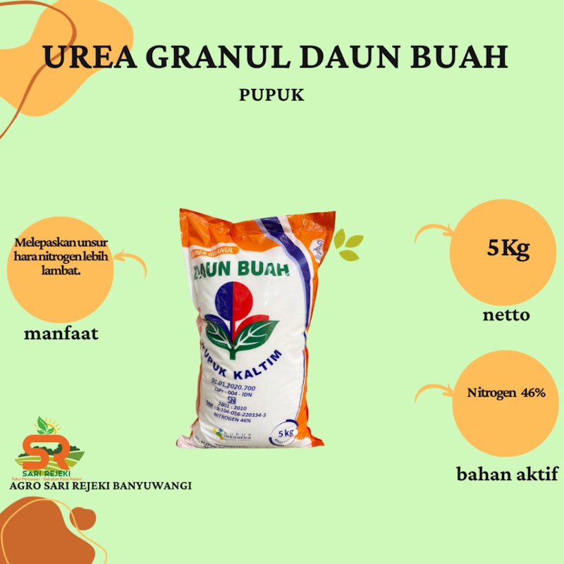 Urea Granul Daun Buah