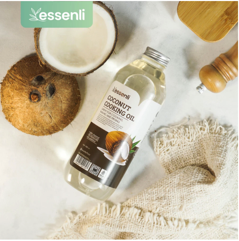 Essenli Coconut Cooking Oil 1 Liter 4