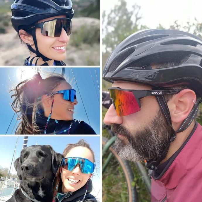 Kapvoe Eugene Polarized Cycling Sunglasses KE9023