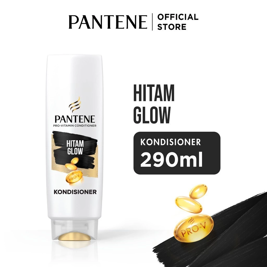 Procter & Gamble Pantene Kondisioner Pro Vitamin Hitam Glow